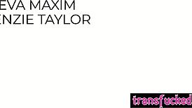 Iso-perseinen MILF Kenzie Taylor himoitsee teini 18+ shemale Eva Maxim’n jättikyrpää