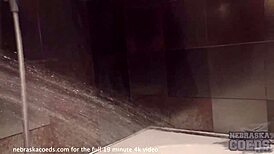 Late Night Workout with Double Pussy Penetration