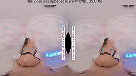 Gia Derza stretches her bubble butt for balls deep assfucking and creampie