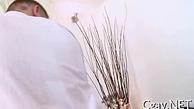 Gay Competition Involves Anal Drilling With Vibrator And Blowjob