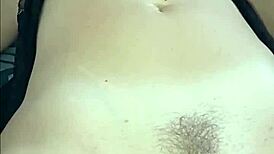 Sexy Mature Wife Using Red Dildo In Homemade Lingerie Scene