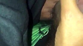 Sloppy Outdoor Blowjob Action in Public Hallway Setting