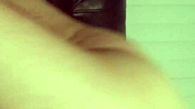 Asian woman taking a massive cock deep inside her tight body