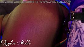 Imagine Taylor Nicole, that sexy BBW, bending you over for a strapon fuck with blowjob and cum. She dominates in doggystyle.