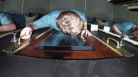 i felt gigi breeze's mouth on my cock through the glory hole