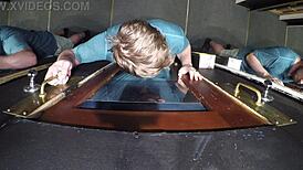 i felt gigi breeze's mouth on my cock through the glory hole