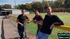 Athletic studs fucking hard!