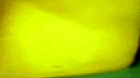 He licks his wife's cum from her gorgeous pussy.