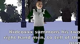 Snow whores in Simstoonsporn episode 4.