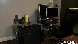 stacie andrews performs best blowjob technique