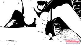 After getting hired as secretary, the boss wants me as his personal slut for handjob and blowjob