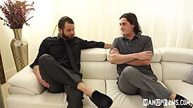 tony orlando gets blowjob from johnny hill in florida with big cock