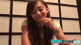 Wow! Stunning Jennifer Seduces on Date with Epic Blowjob!