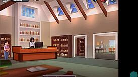 Bookworm Milf Engages In Public Sex And Cumshot In Library