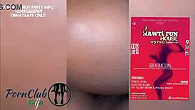 thick nigerian ebony joins nawti fun house orgy party promo