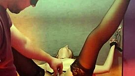 Angel BOUND and FUCKED to Intense Orgasm