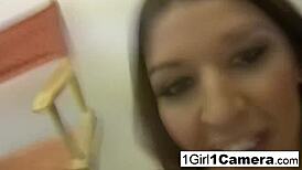 Sexy Ann Marie Rios Fingers Her Pussy 😈