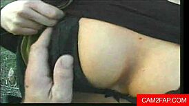 Amateur group in car action