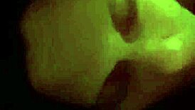 Intense blowjob leads to facial cumshot