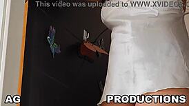 Complete 4K Striptease Movie: Agarabas and Olpr Undress with Passionate Dancing and Ripped Clothes