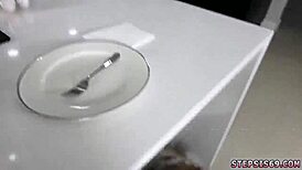 I joined a hot teen 18+ party competition with group sex and blowjobs