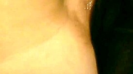 He licks his wife's cum from her gorgeous pussy.