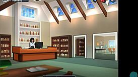 Bookworm Milf Engages In Public Sex And Cumshot In Library