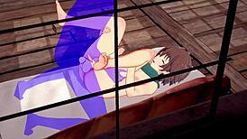 Konosuba Yaoi - Kazuma Scopato a Pelo con Creampie nel Culo