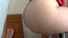 Hey, wanna see my step-sister take rough anal like a champ?