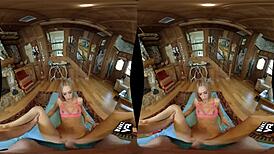 Amateur Babe Tugs Dick Outdoors And Gets Cum On Tits