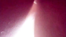 Wife Uses Glass Dildo Under Christmas Tree