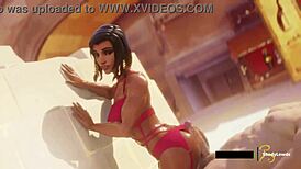 Pharah's Passionate Buttjob Adventure