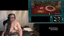 Naked scarlet explores hand play in part 8