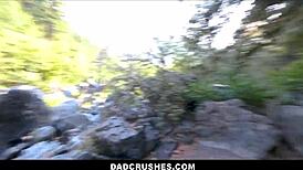 Dadcrushes com - hey, shy tiny teen Riley Star, ready for step dad's huge cock?