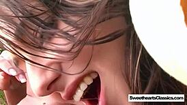 Hot Lesbians Cool Down in Water Remastered!