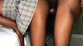 Slender 18-year-old babe rides big cock in doggystyle frenzy, bent over for deep pounding