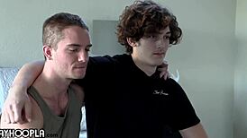 hey, check out this midwest college frat jock fucking that gay dude rough