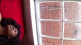 Nasty Bubble Butt Teased By Big Black Cock In Rough Close-Up Reality