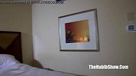 A big black pornstar swallows hot load of a man in reality video