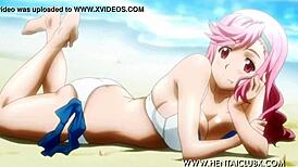 Sexy anime bikini madness in ecchi style part 2