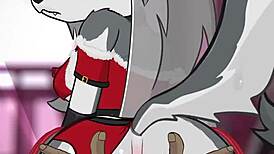 Loona's Christmas Anal in Helluva Boss Game