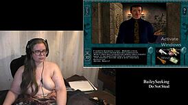 Naked scarlet explores hand play in part 8