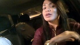 Young guy turns me into driving instructor and pays with his big black cock