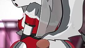 Loona's Christmas Anal in Helluva Boss Game