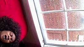 Nasty Bubble Butt Teased By Big Black Cock In Rough Close-Up Reality