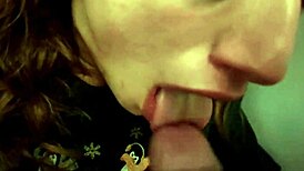 Wow! Watch Her Suck Until I Cum in Her Mouth!