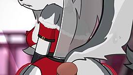 Loona's Christmas Anal in Helluva Boss Game