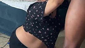 Throat Fucking Stepsister With Monster Cock!