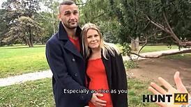 Hunt4k Loser Hubby Watches Pregnant Wife Nailed by Stranger