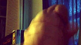 Watch me stroke this monster cock for Allison! Moaning loudly!